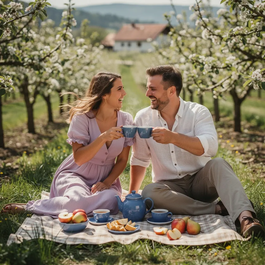 Teplý šálka čaju s krásnou modrou farbou a sviežou arómou