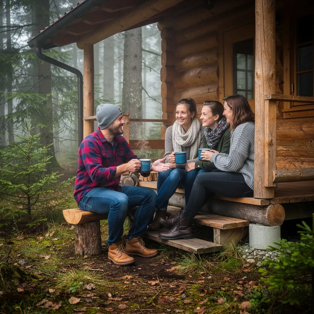 Šálka čaju s modrým nádychom, obklopená kvetmi na lúke